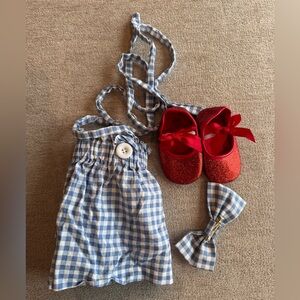 Dorthy costume in 12-18 months